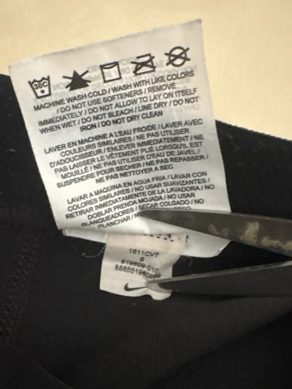 Nike black shorts